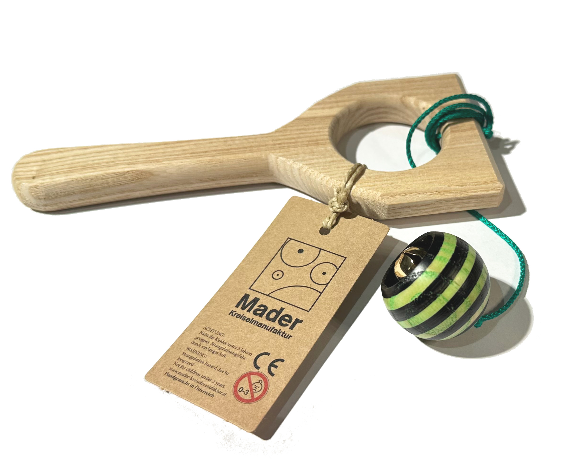 Mader Geschicklichkeitsspiel Wie am Schnürchen Tango grün