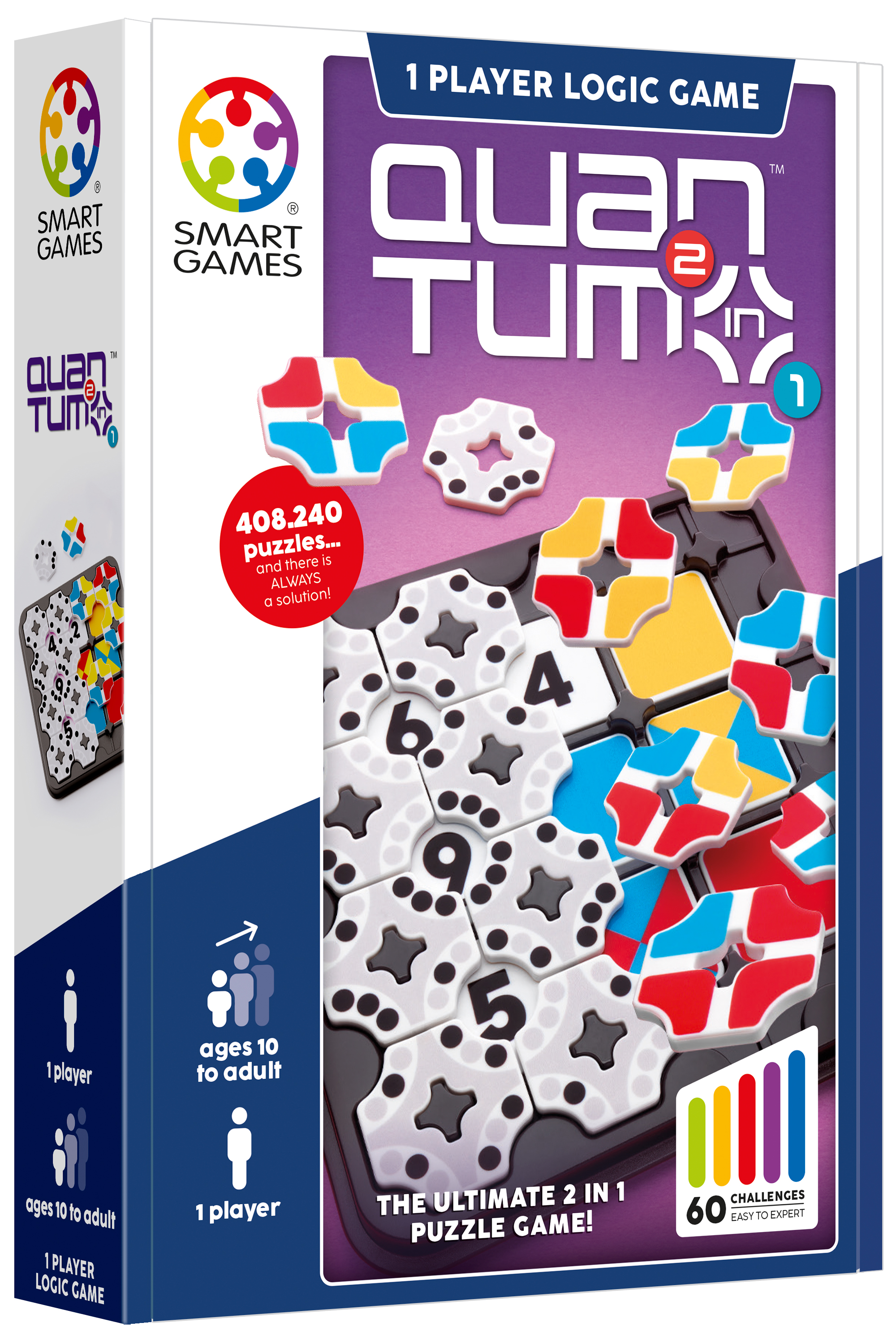 SMARTGames Logikspiel Quantum - 2 in 1