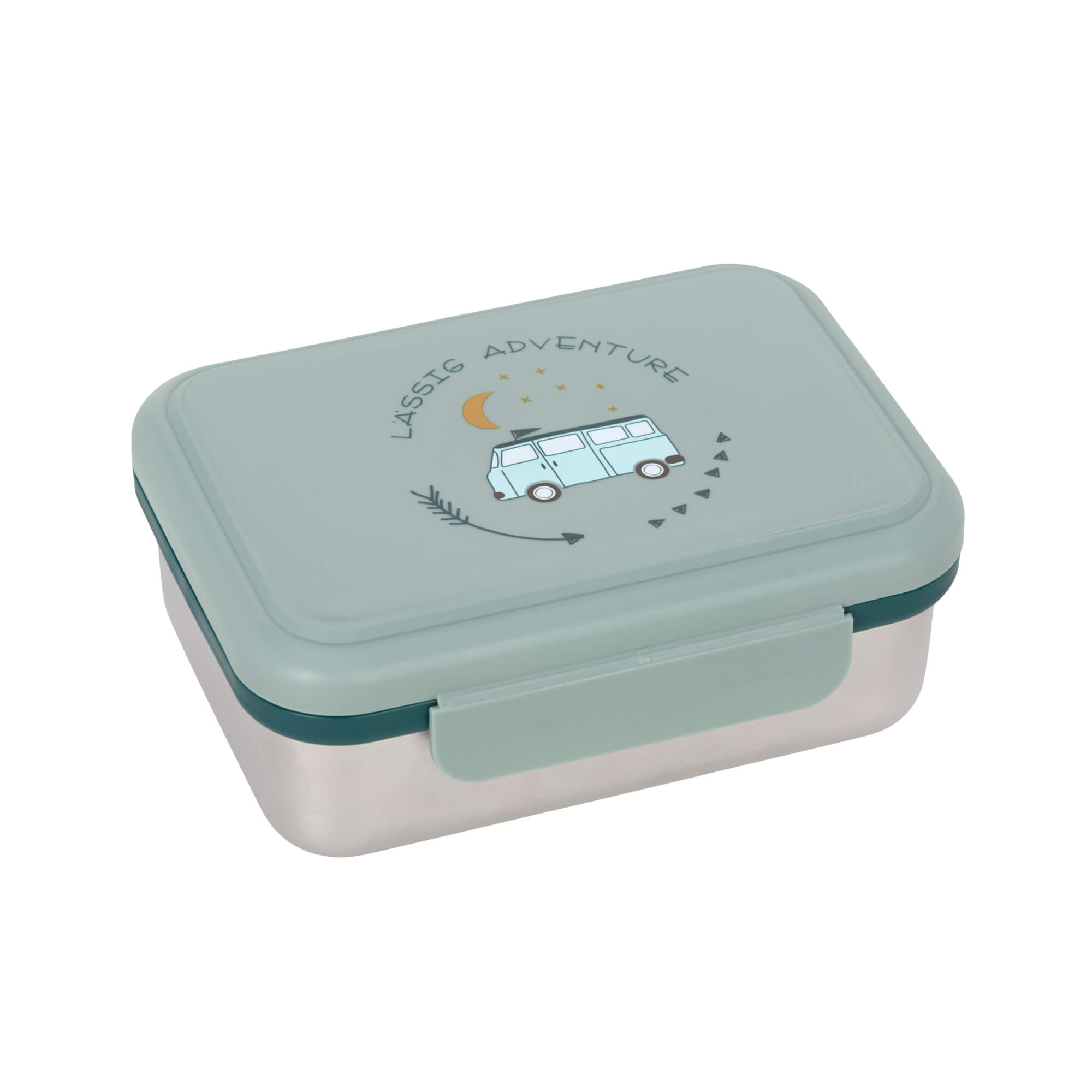 Lässig Lunchbox Stainless Steel Adventure Bus 