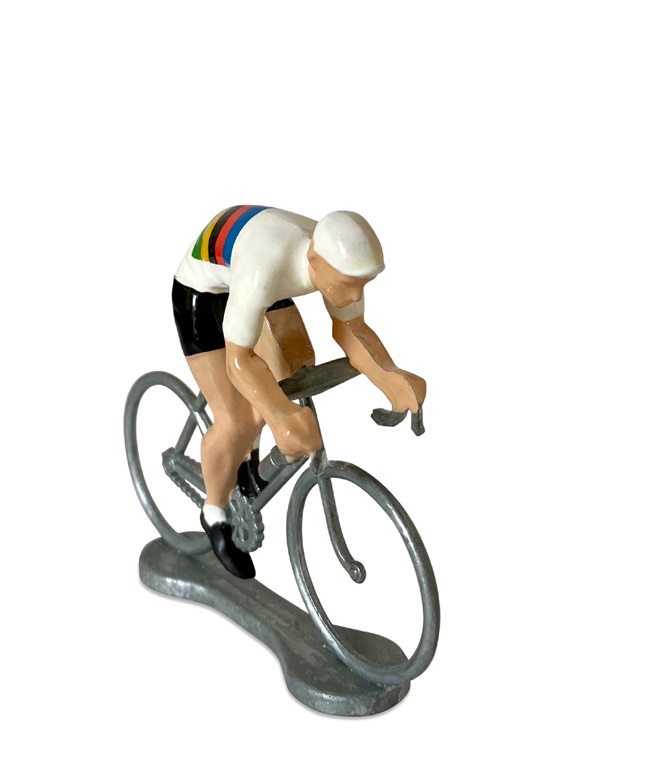Bernard & Eddy Zinnfigur Radrennfahrer P2 "The Sprinter" Weltmeister Oscar