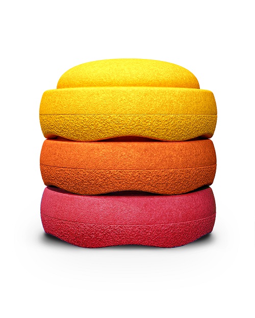 Stapelstein Original 3er-Set warm classic red/orange/yellow