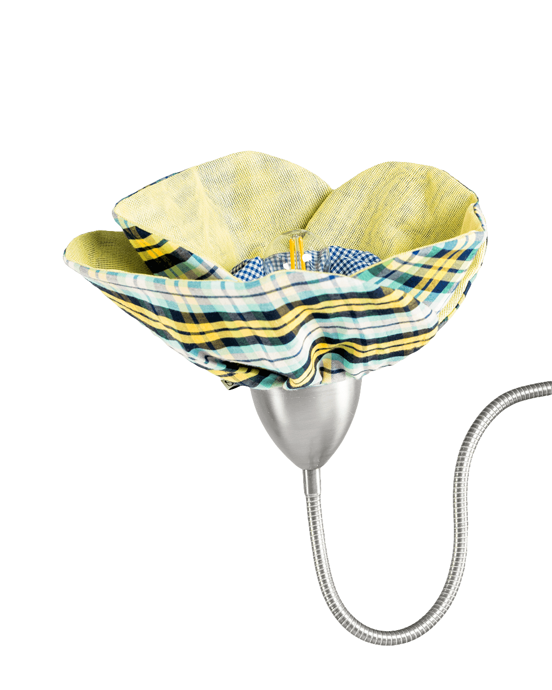 Skitso Wandlampe Picnic Poppy - Blütenlampe aus Stoff Luminous Botanica Wall Lamp