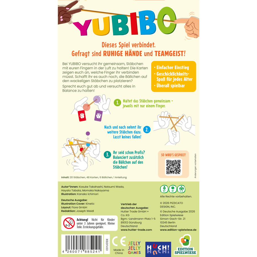 Kooperatives Aktionsspiel YUBIBO