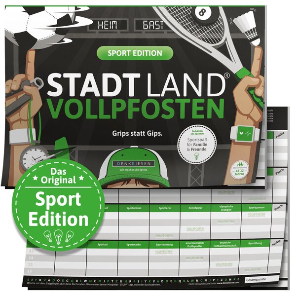 Denkriesen STADT LAND VOLLP. Sport 
