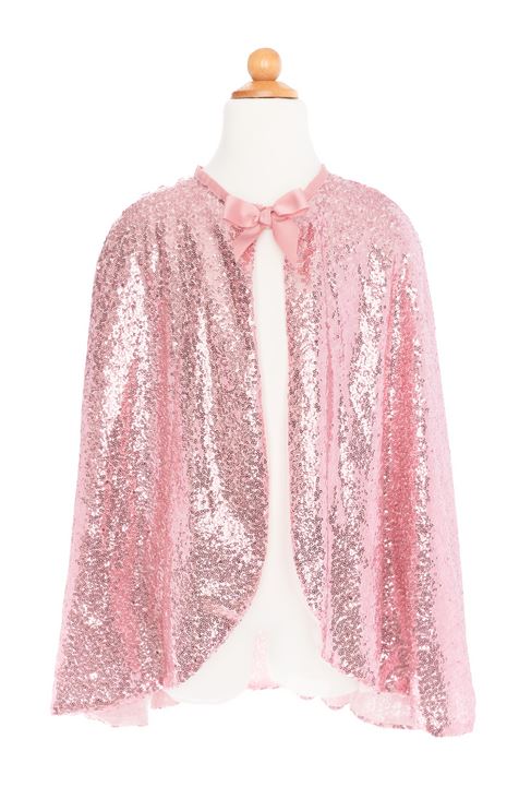 Great Pretenders Pailletten-Cape Pink Umhang 4-6 Jahre