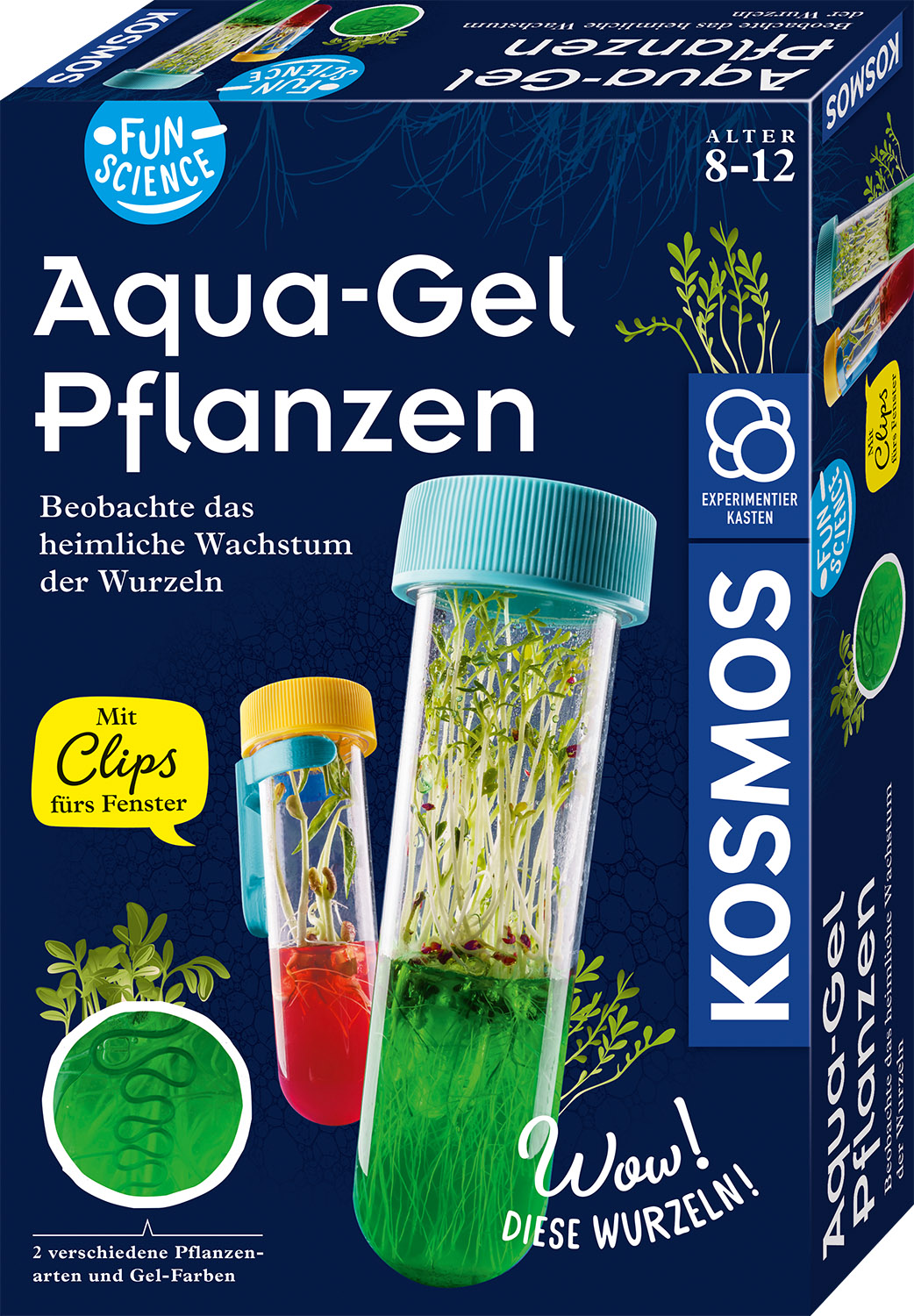 Kosmos Experimentierkasten Fun Science Aqua-Gel Pflanzen
