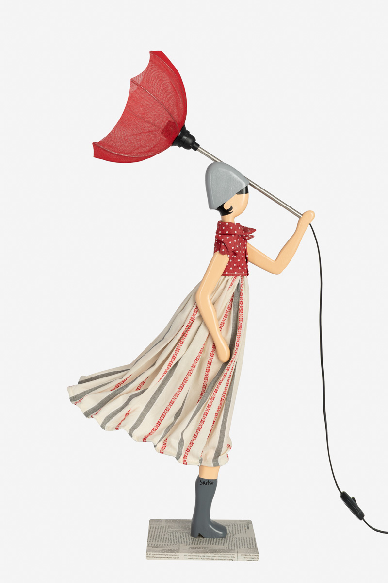 Skitso Little Girls Tischlampe Rigina