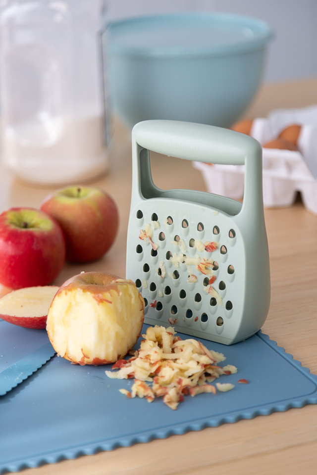 Kiddikutter Reibe für Kinder Farbe sage sicheres Küchenwerkzeug