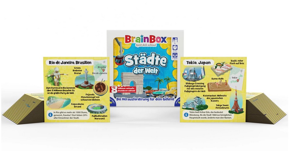 BrainBox - Städte der Welt Spiel dich schlau