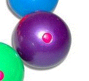 Mister Babache Bubble Ball 63mm - Lila Jonglierball Mister Babache Bubble Ball 63mm - Lila Jonglierball