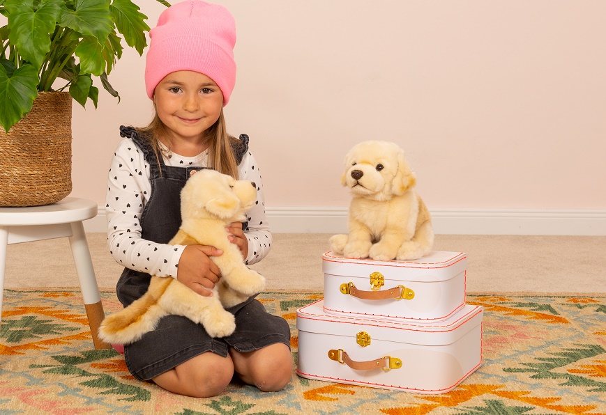 Hermann Teddy Golden Retriever sitzend 25 cm Stofftier Hund