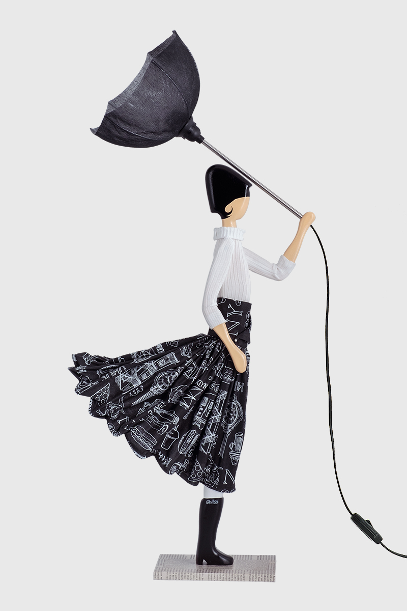 Skitso Little Girls Tischlampe Aura