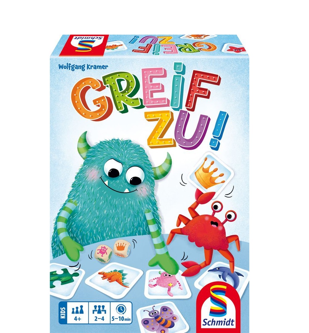 Schmidt Spiele Greif zu! Lustiges Reaktionsspiel