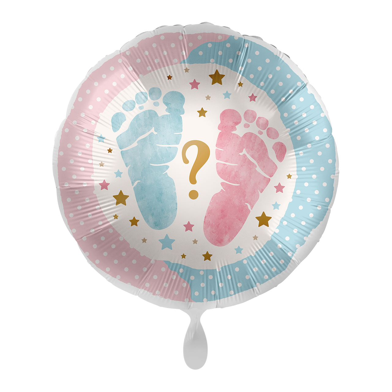 Folienballon Baby - Gender reveals  Footprint 17"