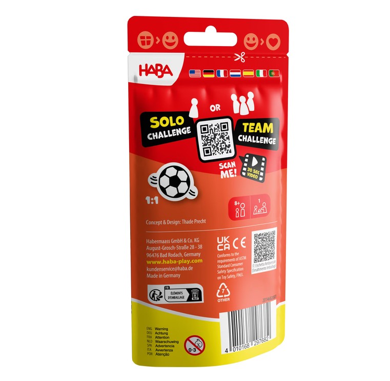 Haba Stapelspiel Stacking Challenge Extreme! Football