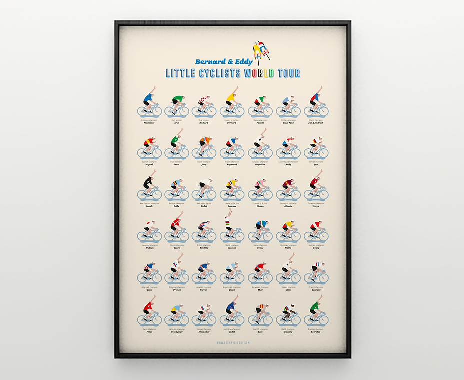 Bernard & Eddy Sammler-Poster 50x70cm