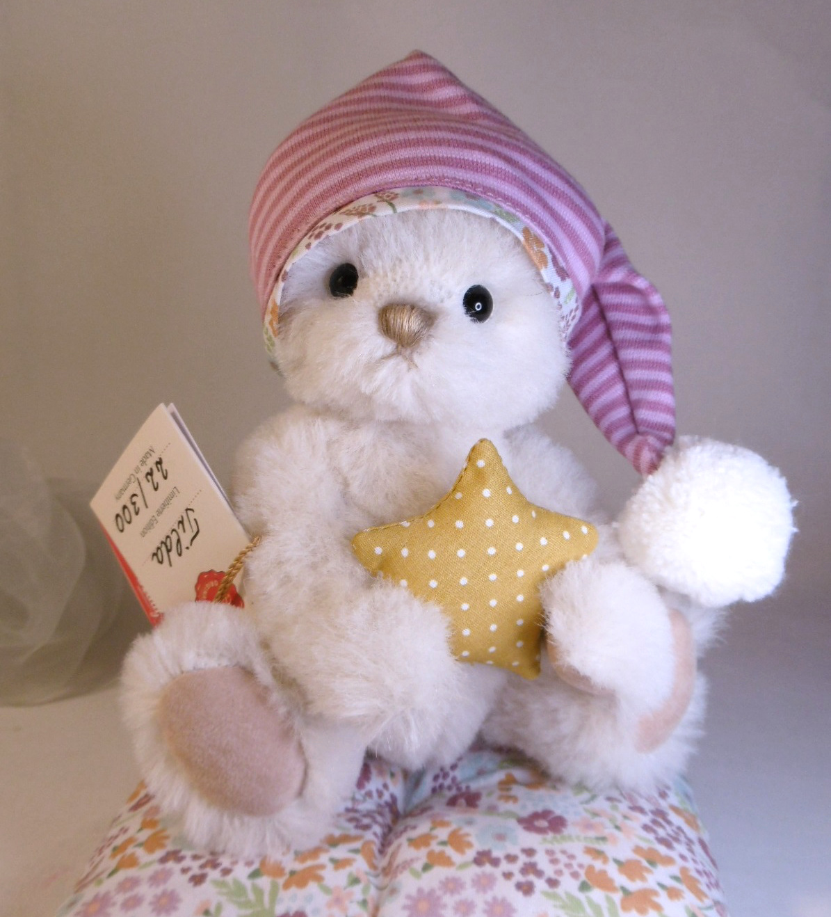 Hermann Teddy Teddybär Tilda 20 cm limitiertes Stofftier, Sammlerbär