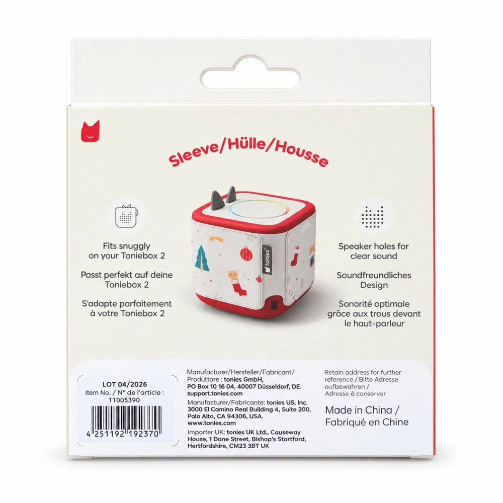 Toniebox 2 Hülle Weihnachten Limited edition