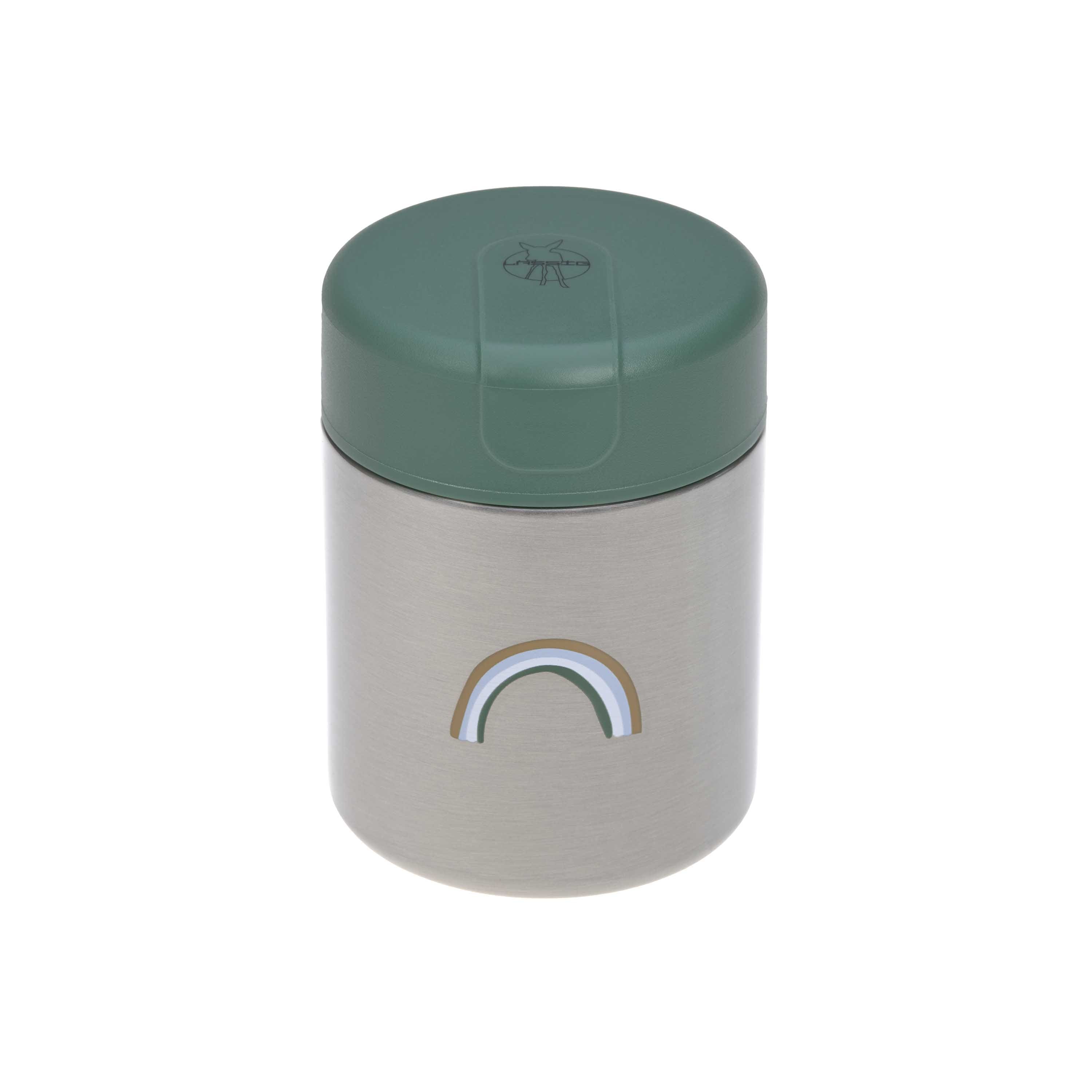 Lässig Thermobehälter Food Jar  Happy Rascals Smile green 