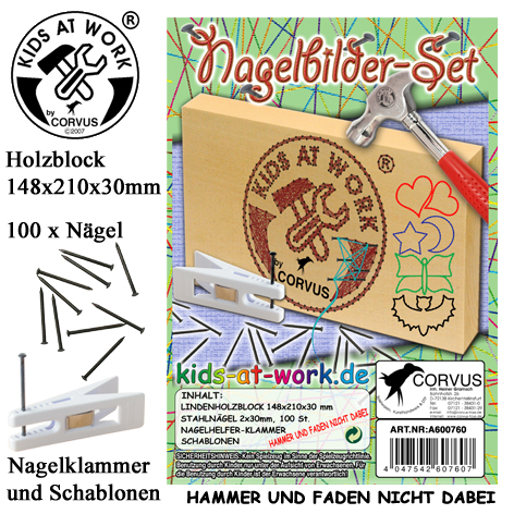 Kids at Work Nagelbilder-Set