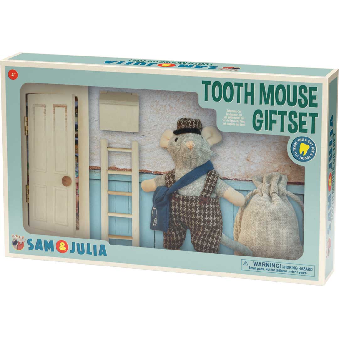 Sam und Julia Zahnmaus  Geschenkset 