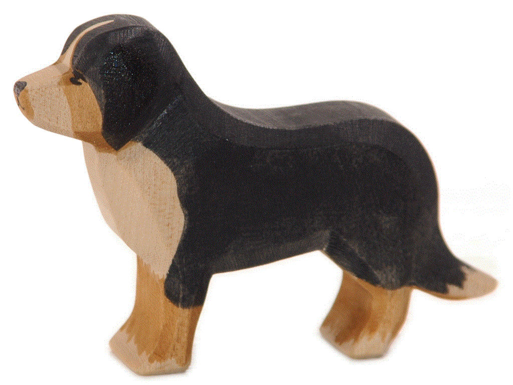 Ostheimer Berner Sennenhund Holzfigur