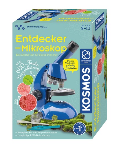 Kosmos Entdecker-Mikroskop Experimentierkasten