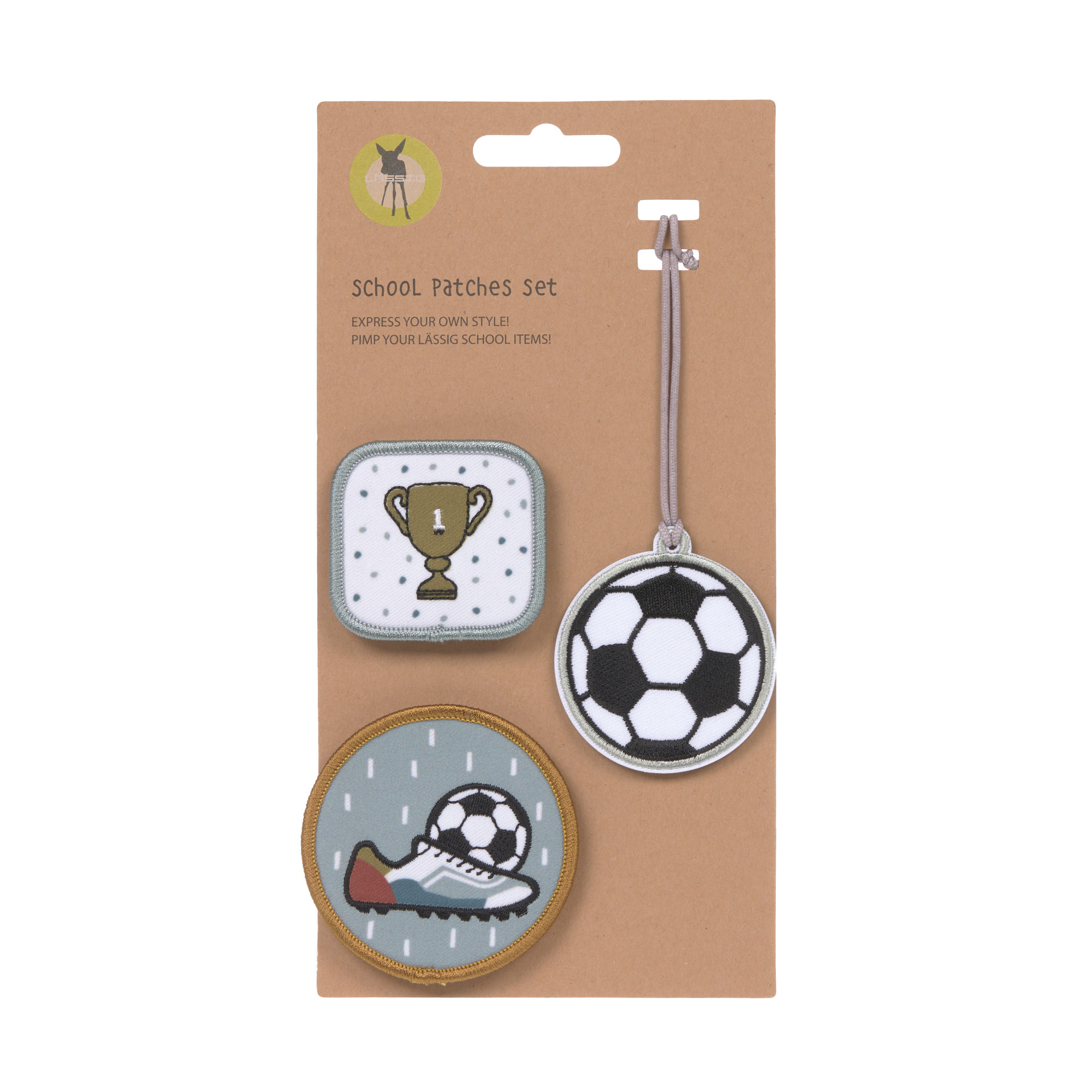 Lässig School Patches Set Football 
