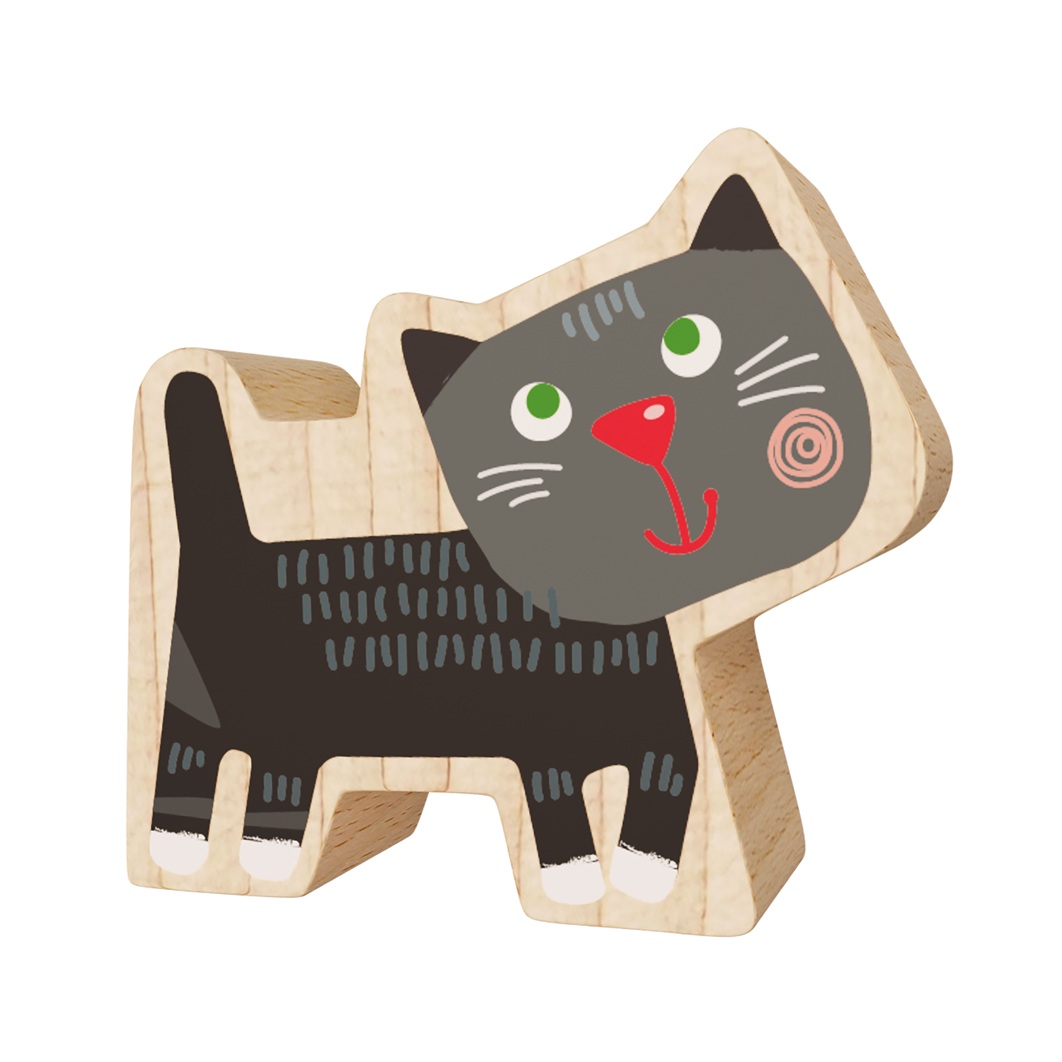 Haba My 1st Block World – Kater Karl schwarz Bausteinwelt ab 1 Jahr