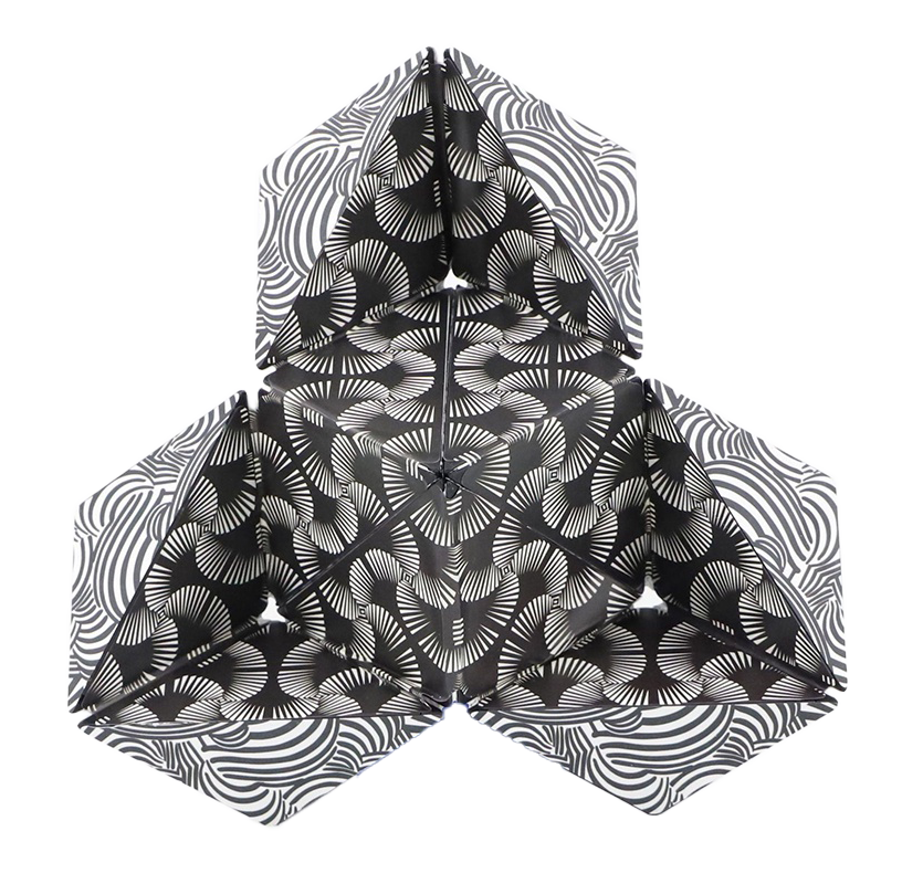 Shashibo Cube - Black and white Magnetwürfel