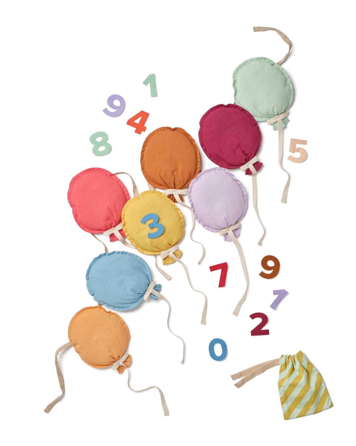 Kid´s Concept Stoff-Girlande Ballons