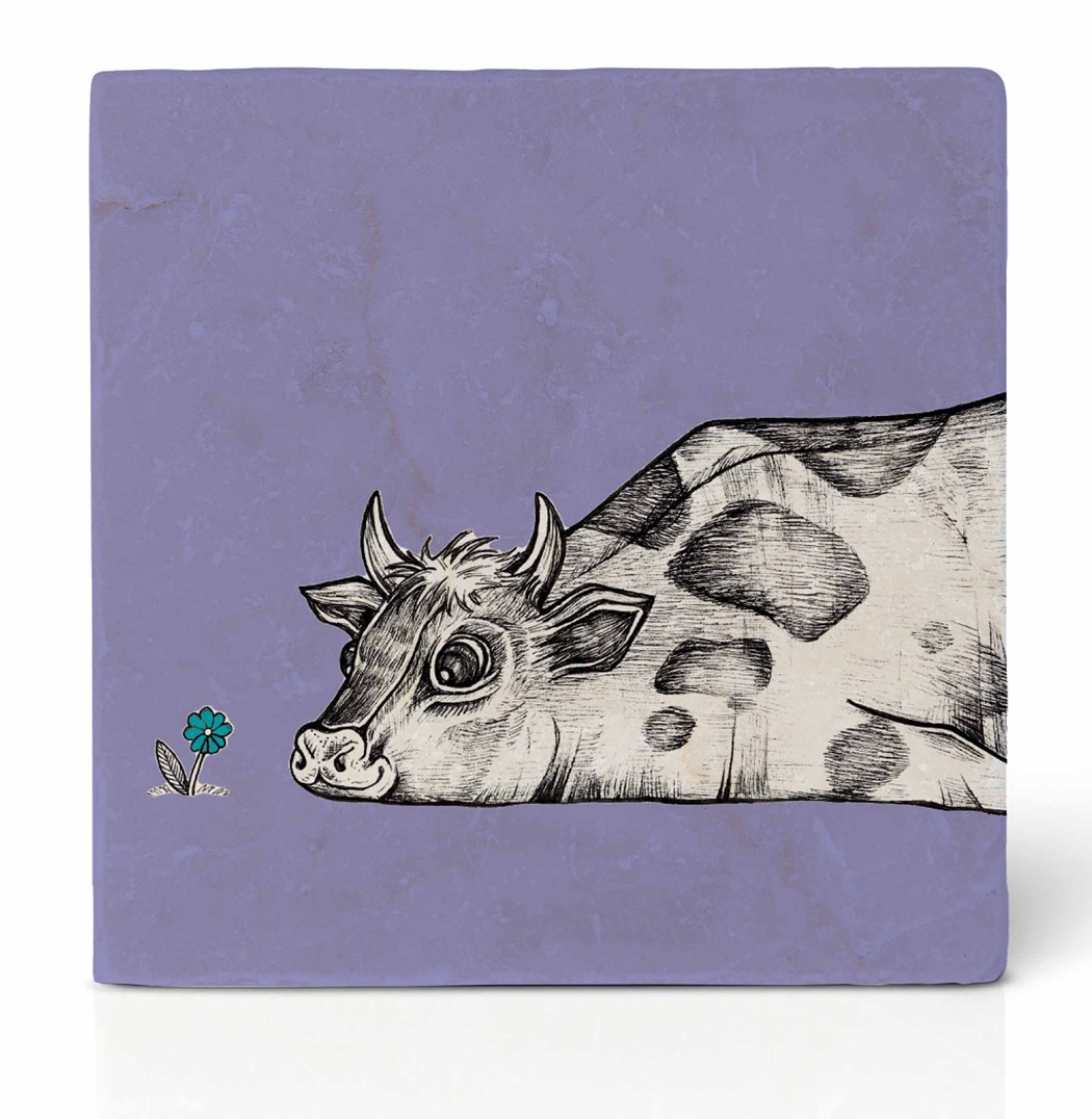 Ligarti Fliesenuntersetzer Rita - Kuh