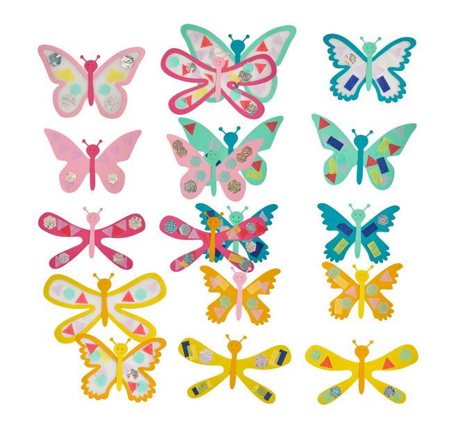 Haba Sachenmacher Bastelset - Erstes Kleben Schmetterlinge