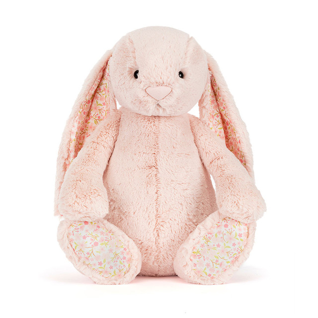 Jellycat Stofftier Blossom Blush Bunny 'Cherry' big Plüsch-Hase mit Blüten-Muster gross