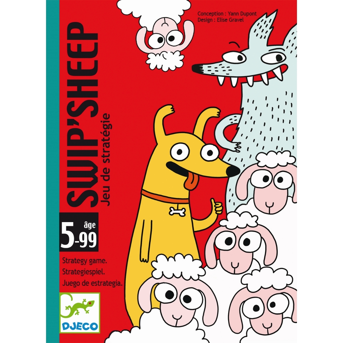Djeco Kartenspiel Swip'Sheep