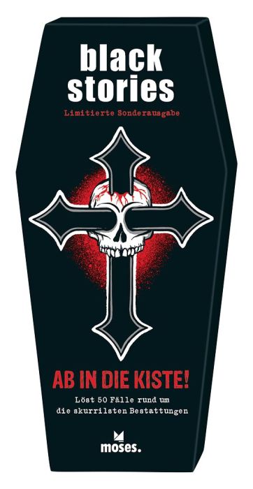 black stories Rätselspiel Ab in die Kiste!  black stories Rätselspiel Ab in die Kiste!