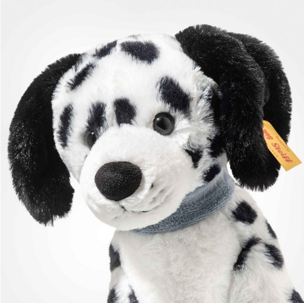 Steiff Stofftier Oskar Dalmatiner 27 sitzend Hund