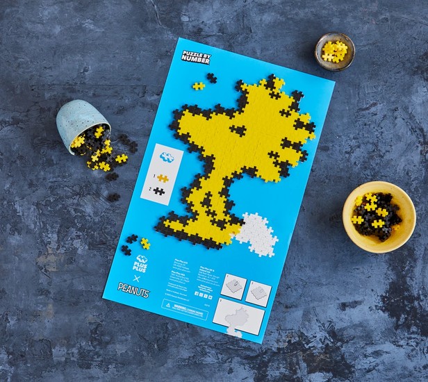 Plus-Plus Puzzle by number Peanuts- Woodstock 275 Teile