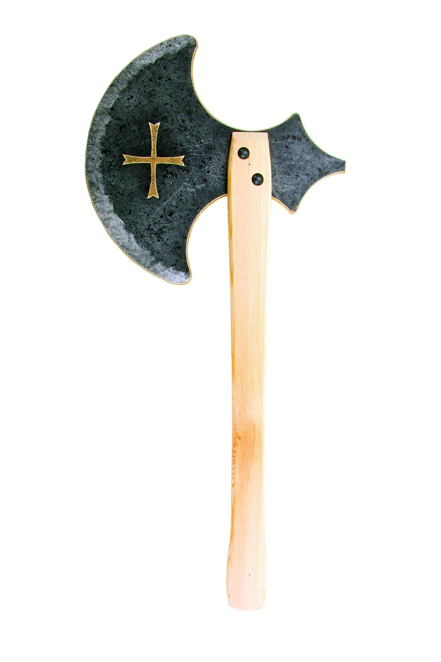 Vah Prunkaxt aus Holz 