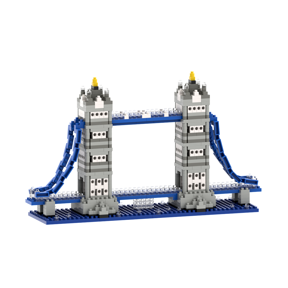 Brixies Tower Bridge 850 Mini-Klemmbausteine