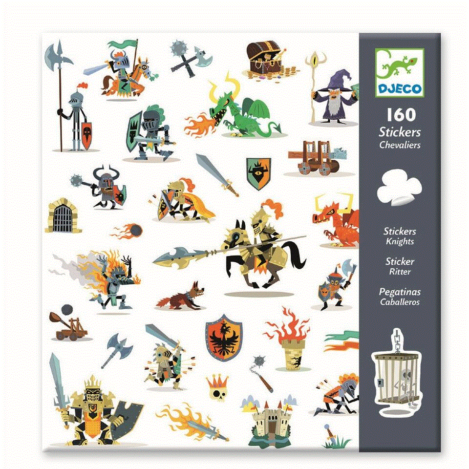 Djeco Sticker Ritter