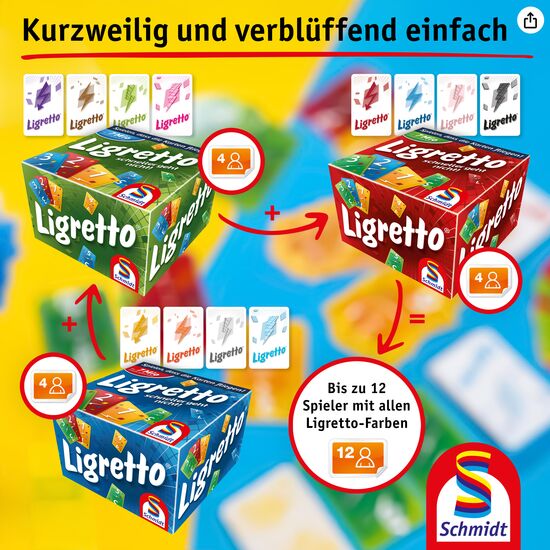 Schmidt Kartenspiel Ligretto®, blau