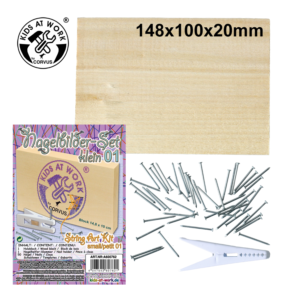 Kids at Work Nagelbilder-Set klein 01