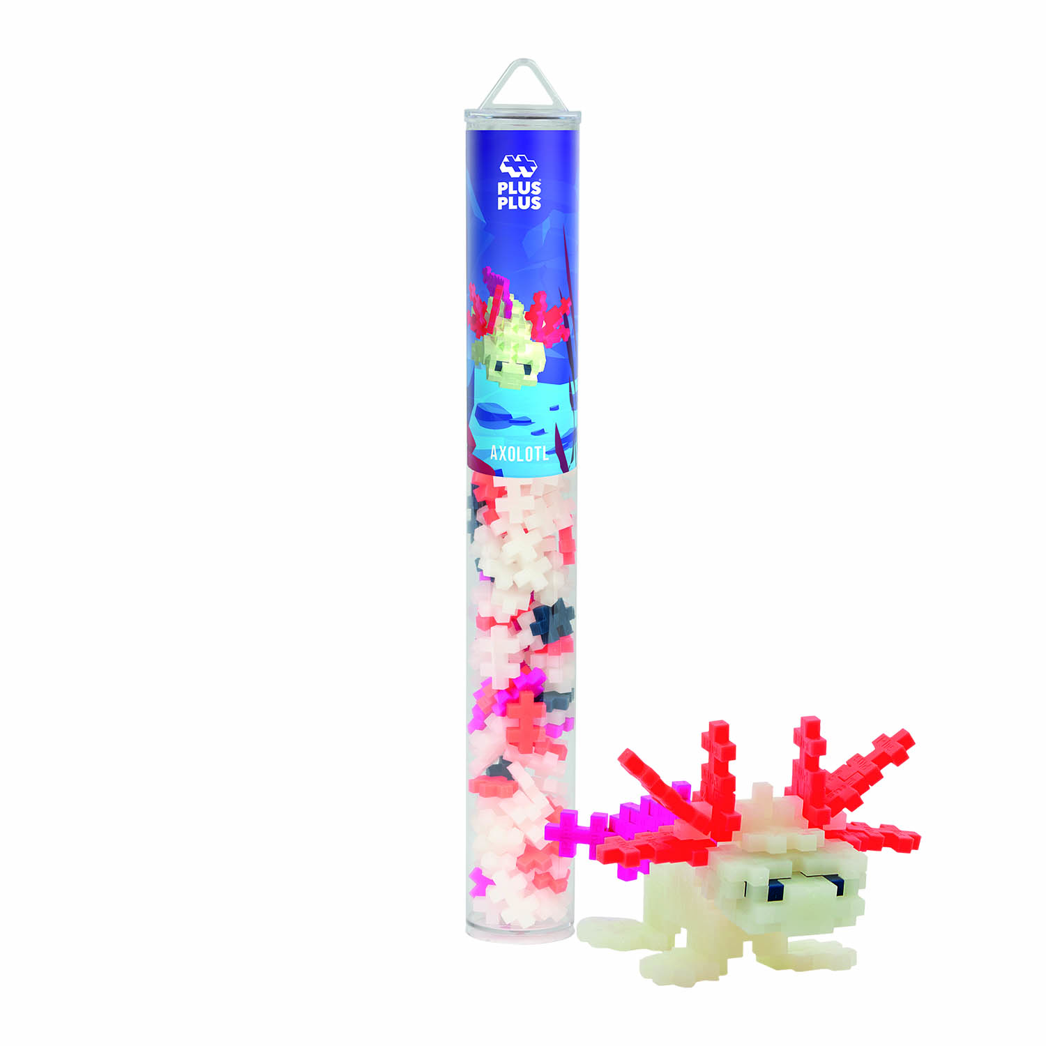 Plus-Plus 100 Kreativ Bausteine Axolotl