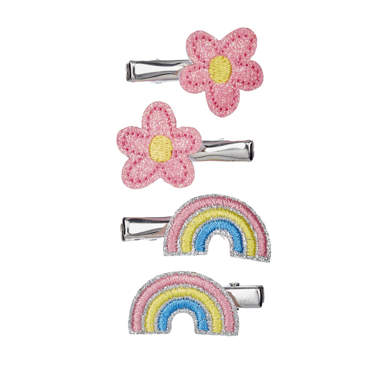 Souza for Kids Haarclips Mayra Blüte Regenbogen (4 Stck/Karte, 1 Karte)