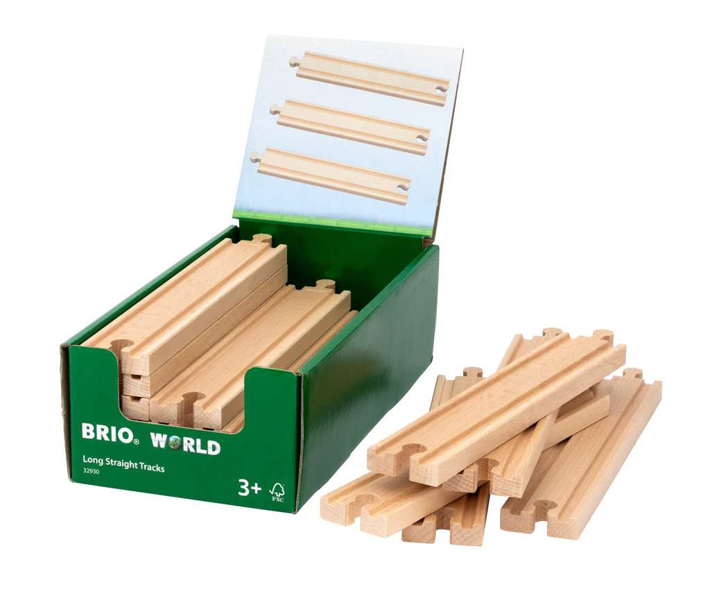 BRIO Holzeisenbahn 1/1 Gerades Gleis (D) 1 Stück
