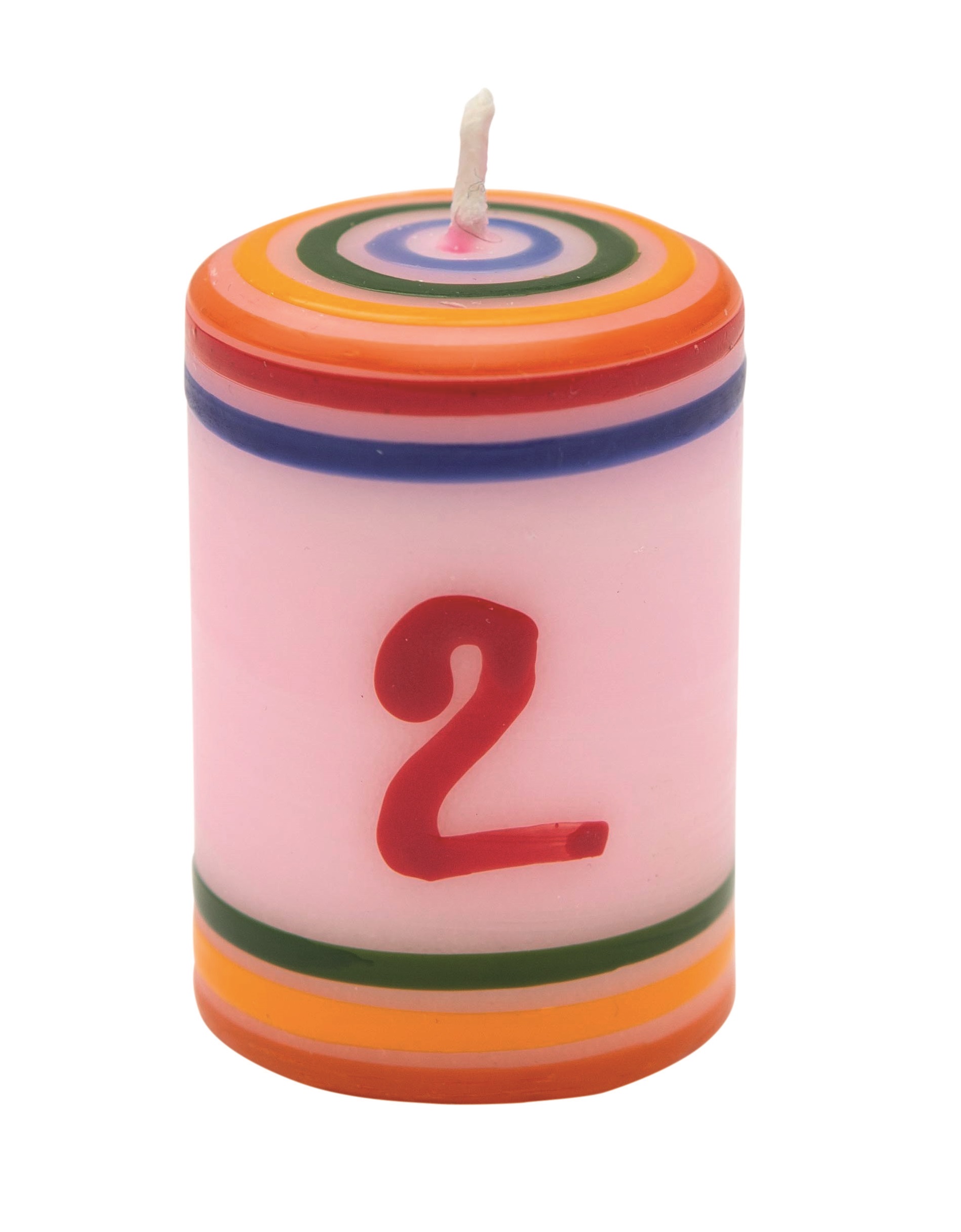 Ahrens Lebenslicht Zahl 2 Rosa