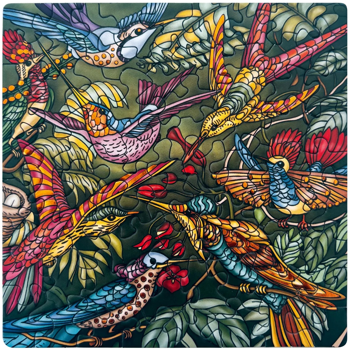 Curiosi Q-Puzzle Kupfer 04 "Kolibri"