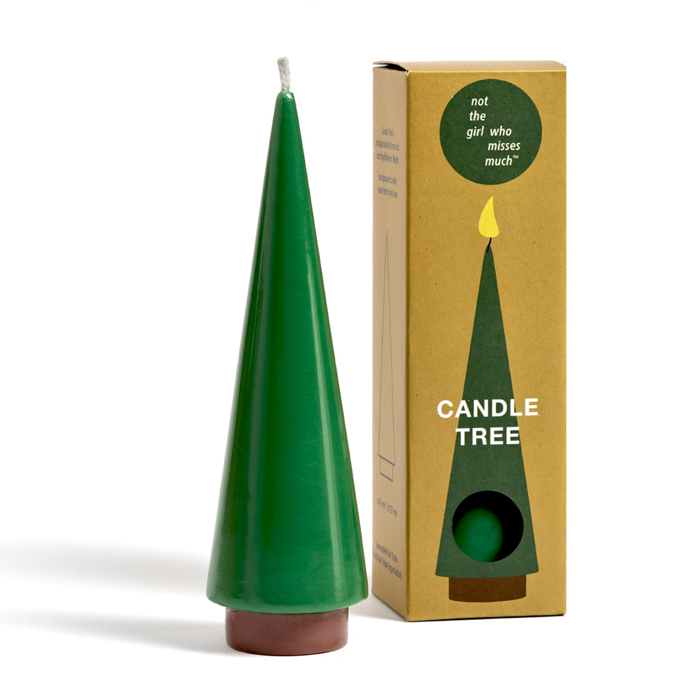 Kerze Candle Tree L Handgemachte Fairtrade Weihnachtskerze Tannenbaum