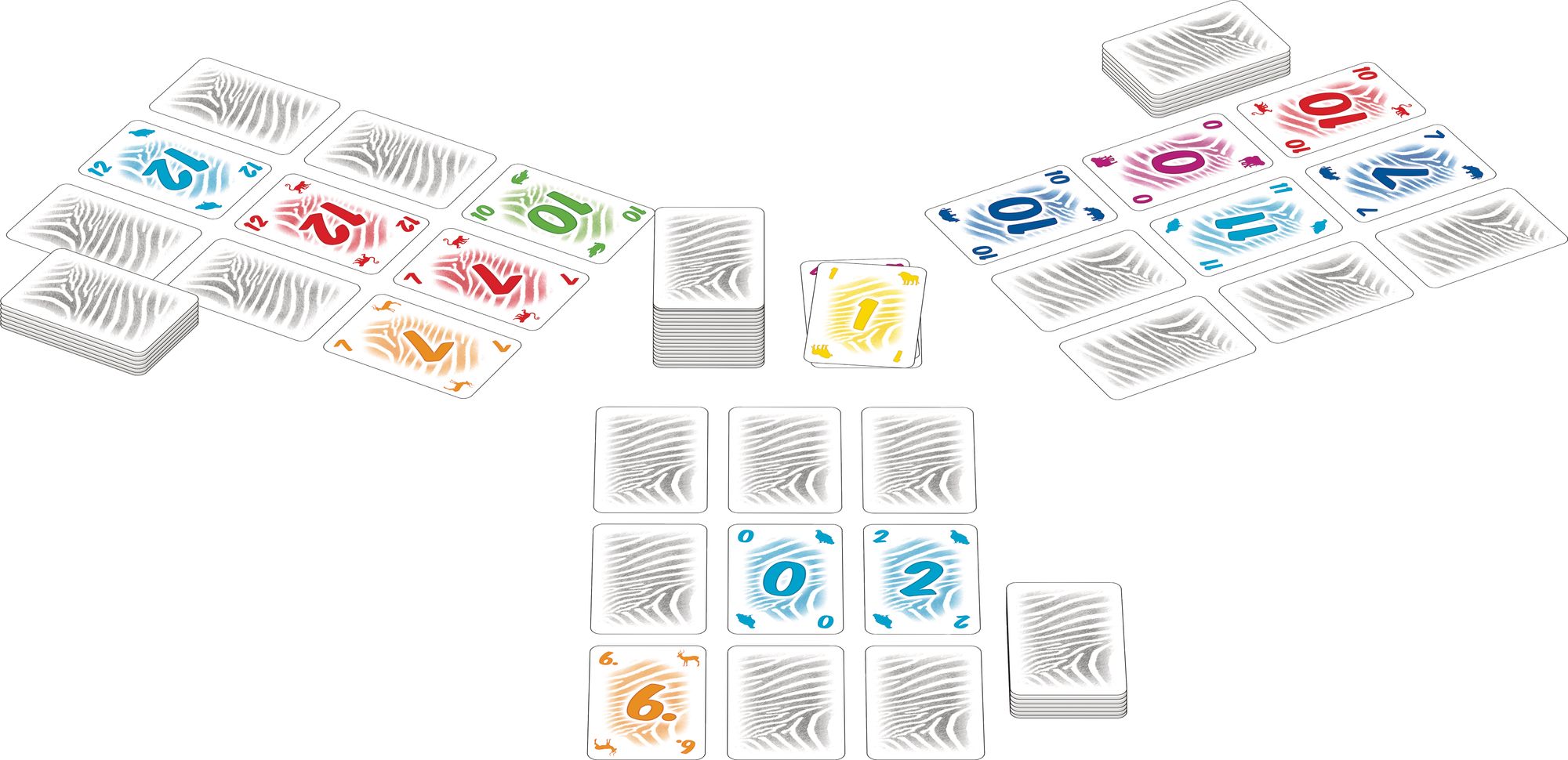 Amigo Kartenspiel Z3BRA